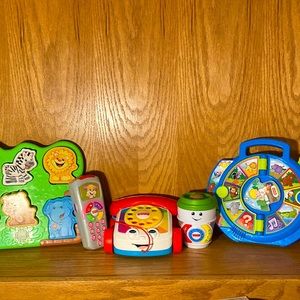 Fisher Price Baby Toy Lot